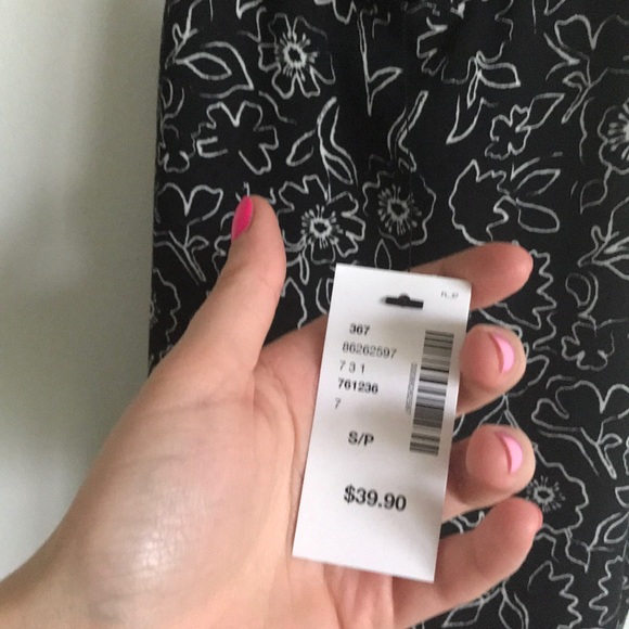 RW & Co. Patterned Tank - Black/White S NWT - Picture 2 of 4